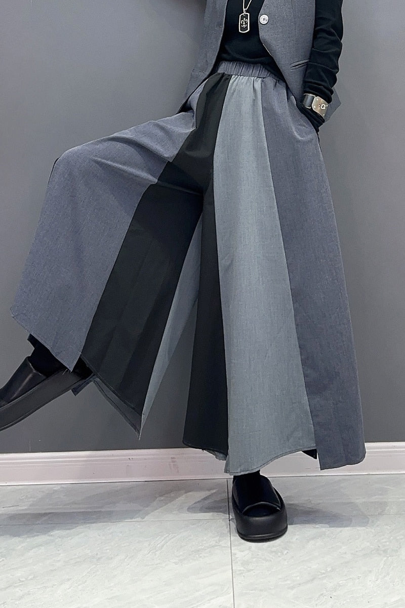 Luxury Haute Couture Extra Wide Leg Trouser Pants